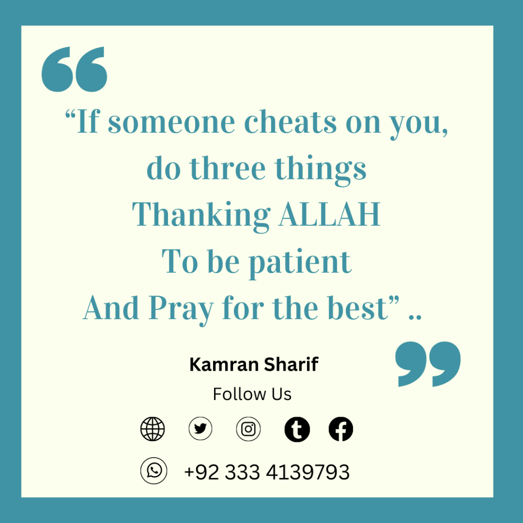 Quote About someone some cheats on you